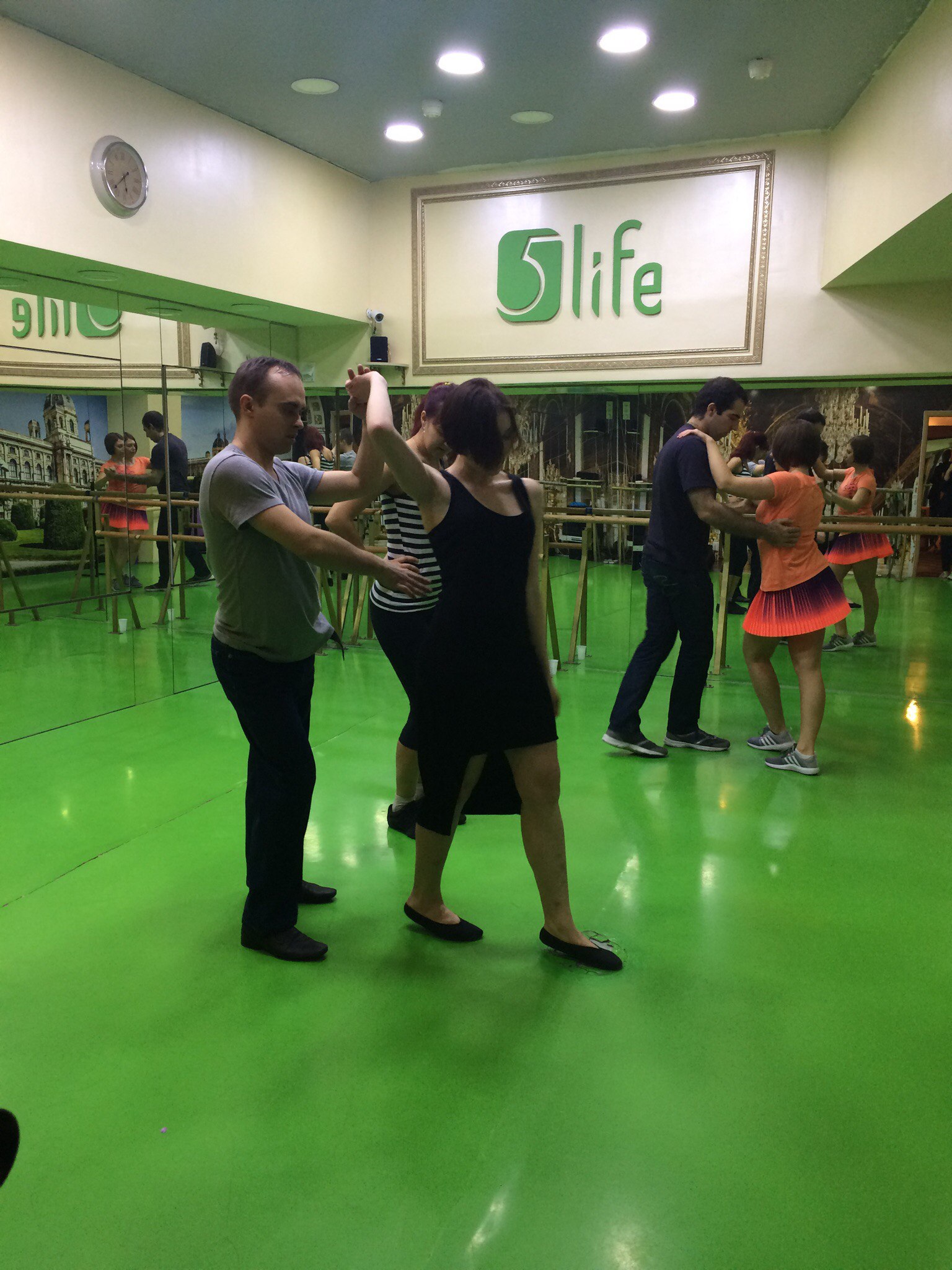 Сальса в школе танца 5Life